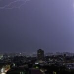 Chuva na cidade...